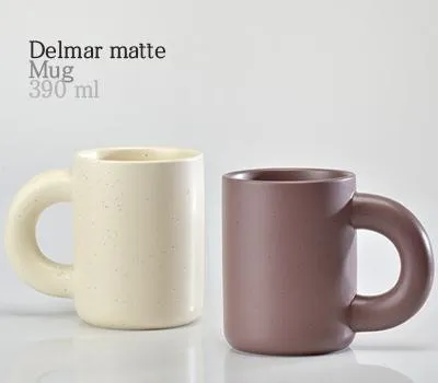 머그컵 판촉물 명품 수준으로 만들기 2 델마 무광머그 390ml 14온스
