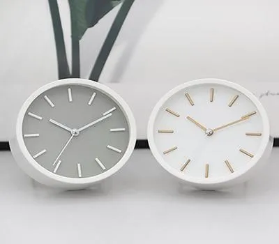 시계 판촉물 재질별 장단점 비교 3 무소음마인입체탁상시계