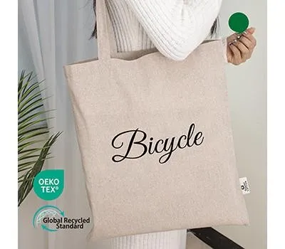 에코백 판촉물로 제작하면 좋은 이유 3 오코텍스리사이클 베이지 라이트에코백
