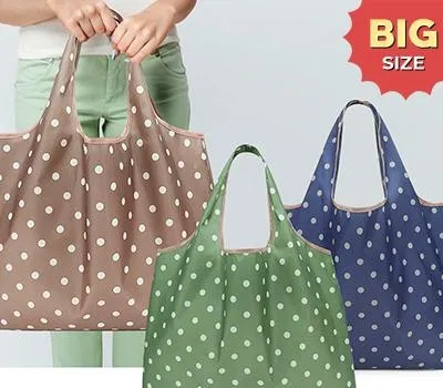 양산판촉물 제작 어렵지 않게 해결 했습니다. 5 빅도트 장바구니 BIG SIZE