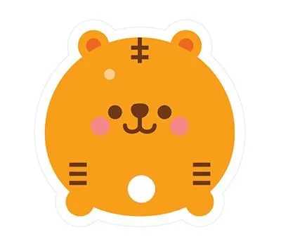 부채 판촉물 예산 절약 꿀팁 5 호랑이자유형 둥글이 부채