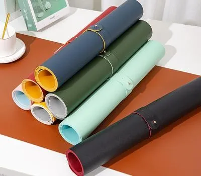 마우스패드 답례품 로고 인쇄 오류 방지 가이드 2 비빅스 PU 양면 마우스장패드 80X40cm CM03