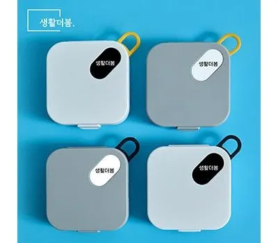 휴대용약통 판촉물 예산 절약 꿀팁 5 생활더봄 휴대용 알약 악세사리 보관 다용도 수납함