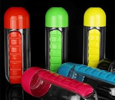 휴대용약통 홍보물로 타겟 고객에게 강력한 인상 남기기 2 일주일 건강 챙겨주는 알약텀블러 600ml