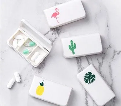 휴대용약통 홍보물로 타겟 고객에게 강력한 인상 남기기 4 심플 미니 알약케이스