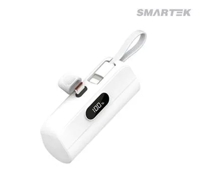 보조배터리 고객이 먼저 알아보는 기업이 되는 방법! 5 스마텍 2WAY 20W PD 고속 도킹형 보조배터리