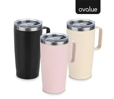 텀블러 판촉물 선택 가이드 완벽 정리 5 오밸류 프리미엄 데일리 이중진공 스텐텀블러 600ml