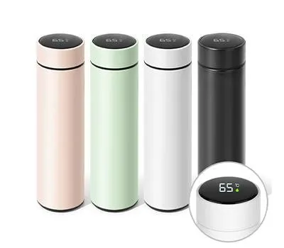 안산판촉물 제작은 여기서 했어요. 추천합니다. 5 오밸류 블랑 LED 온도텀블러 500ml