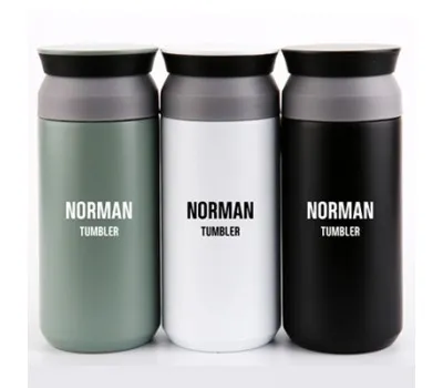 제주도판촉물 재구매율 높이는 제작 전략 2 노먼 진공스텐텀블러 350ml