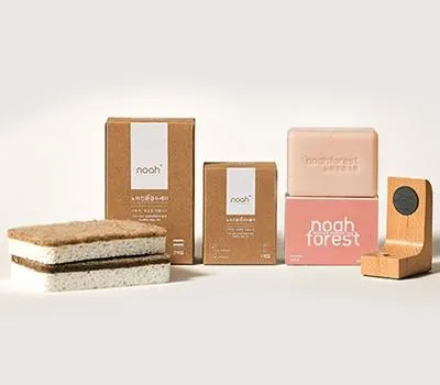 양산판촉물 제작 어렵지 않게 해결 했습니다. 2 노아포레스트 제로웨이스트 주방용품 고급형 선물세트