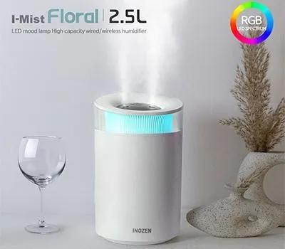 성북구판촉물 고객 만족도 UP시키는 제작 팁 5 이노젠 I-mist Floral 대용량 가습기 2500