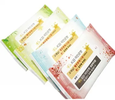 세종판촉물 주문부터 배송까지 한눈에 보기 2 사군자 물티슈 5매,10매,20매