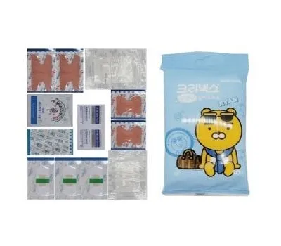 물티슈 판촉물 수량별 단가표 공개 3 카카오프렌즈 크리넥스 물티슈 구급키트 여행용 2종세트