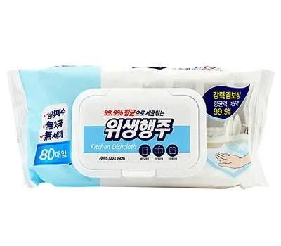 괴산판촉물 시즌 특가 놓치지 마세요 3 항균으로 세균닦는 위생행주 80매