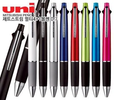 볼펜 기념품 고객 만족도 조사 결과 활용 방안 총정리 2 uni 제트스트림 멀티4in1 볼펜 0.7
