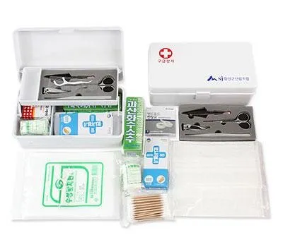 구급상자 판촉물 A급 품질 보장 업체 4 구급함中 기구종합세트15호
