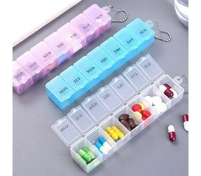 휴대용약통 판촉물 검증된 업체 추천 2 알약케이스 주간약통 요일별약통 구급함 휴대용약통 7일약통