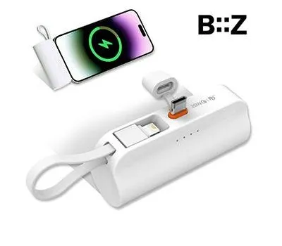 동탄판촉물 제작 시 알아두면 유용한 체크리스 입니다. 5 비즈 도킹 고속 보조배터리 일체형 5000mAh