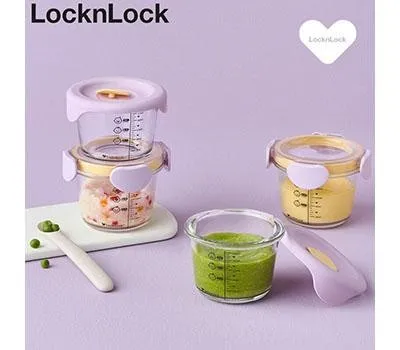 관공서 판촉물 급할 때 특급 배송 4 락앤락 리틀럽 디어 이유식용기 원형 혼합