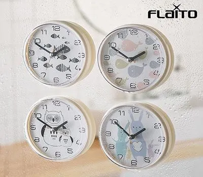 진천판촉물 제작 알아보고 있나요? 여기서 상담 받아보세요. 3 플라이토 디자인 욕실 흡착 방수시계