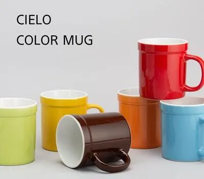 고창판촉물 급하게 필요할 때 빠른 제작 업체 2 첼로 칼라 머그컵 6색 370ml 실크인쇄