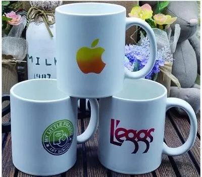 머그컵 판촉물 명품 수준으로 만들기 5 아이스 무광직선화이트 변색컵