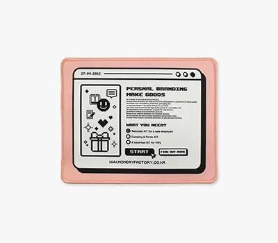 마우스패드 답례품 로고 인쇄 오류 방지 가이드 5 주문제작 마우스패드 18x22x2T MF1226