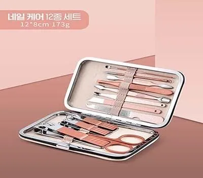 손톱깎이 기념품 제작 프로세스 단계별 완벽 매뉴얼 2 네일케어 12종 세트