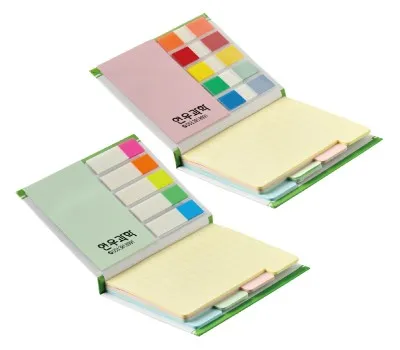 광양판촉물 재구매율 높이는 제작 전략 3 하드커버 2단-인덱스포스트잇-필름지